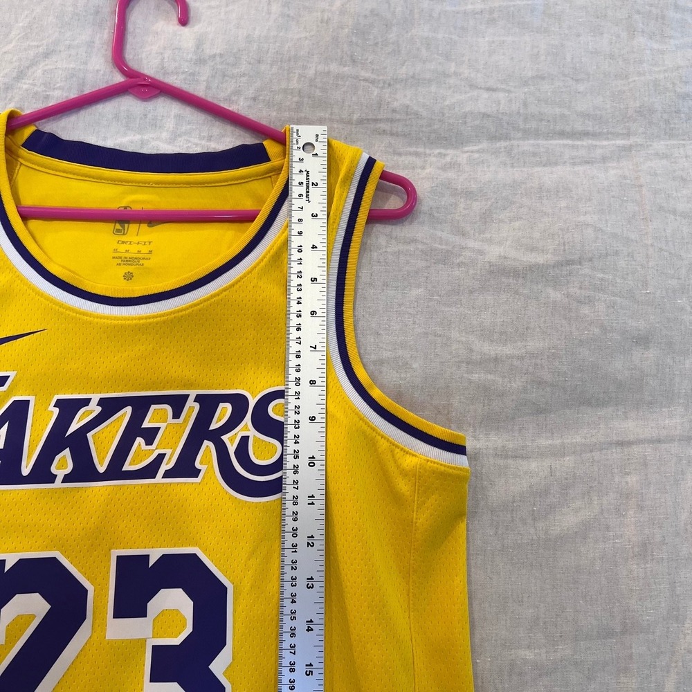 Nike LeBron James Los Angeles Lakers Icon Edition NBA Jersey Men's Size M 44 - Picture 11 of 13